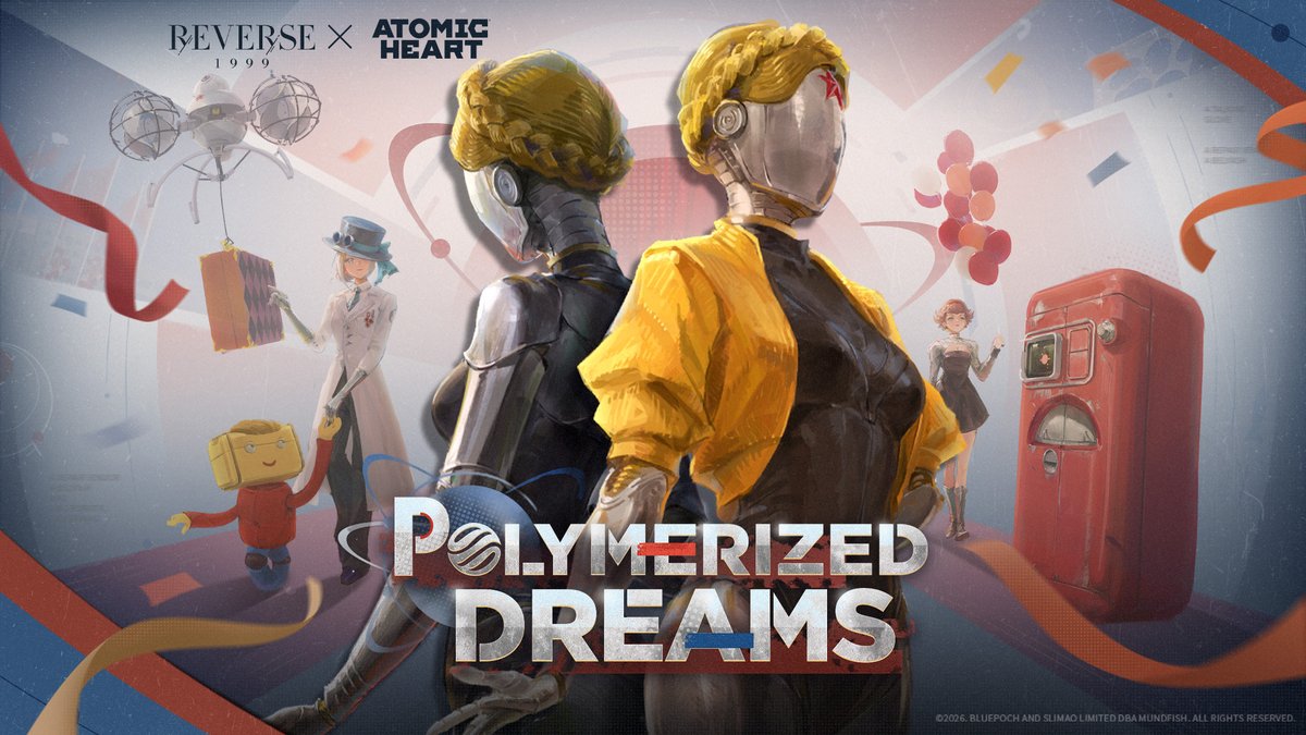 Collaboration Version EP - " Polymerized Dreams " | Reverse: 1999 x Atomic Heart We have arrived at your destination, the Polymer Exhibition Hall. "Welcome to Kollektiv" from Atomic Heart Music by Boogrov © & ℗ Mundfish Music #Reverse1999 #Reverse1999AtomicHeartCollab