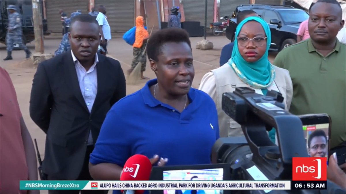 The Vice President Vice President Jessica Alupo highlights the significance of the national cleaning exercise as the exercise gets underway across the country. #NBSMorningBreezeXtra #NBSUpdates