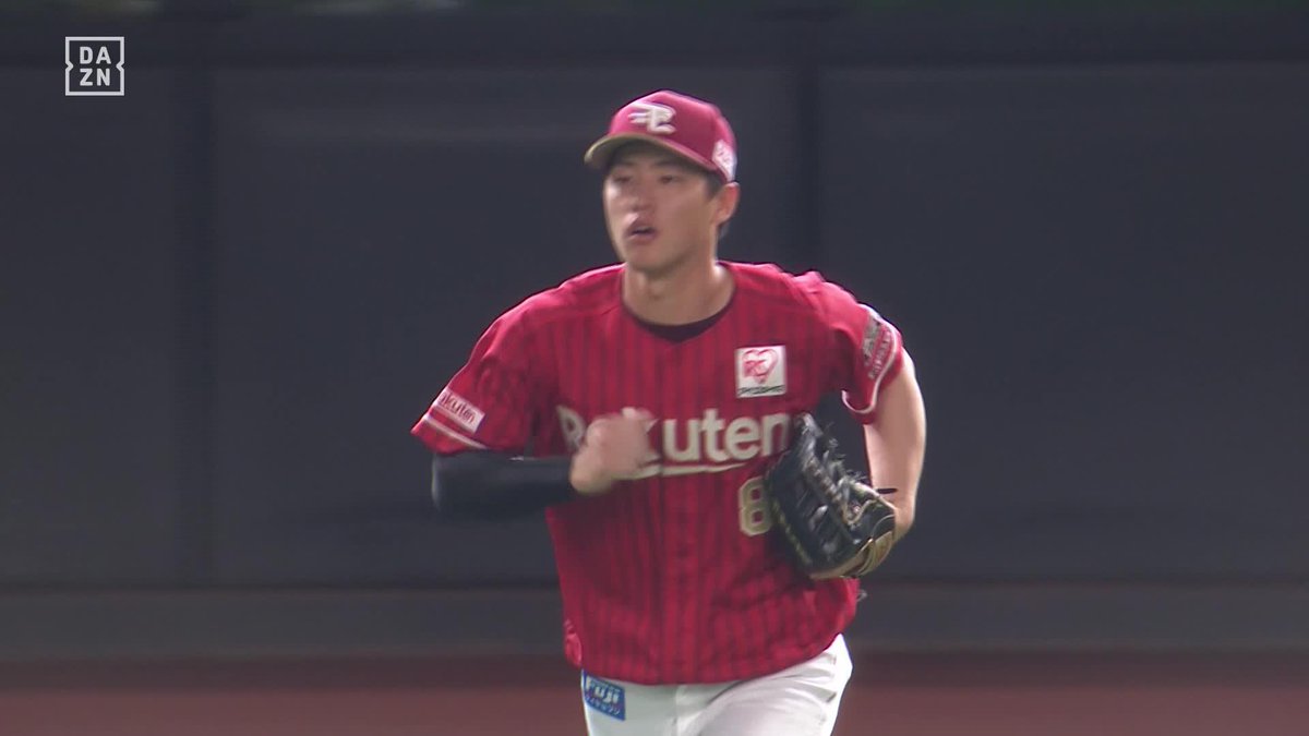 残そ辰 辰己涼介 スーパープレー 抜ければ大量失点という場面 背走のまま後ろ向きでキャッチ ⚾️日本ハム×楽天 #RakutenEagles #だったらDAZN