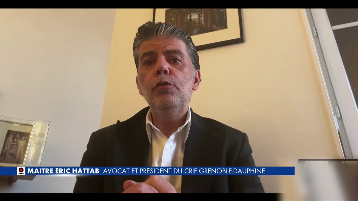 «Les Français juifs ne sont pas comptables de ce qu'il se passe en Israël», rappelle maître Éric Hattab, avocat et président du Crif Grenoble-Dauphiné, dans #LaMatinaleEte Toute l'info est à retrouver sur