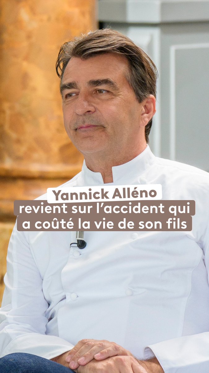 « Il te manque une grosse partie de toi-même. » Le chef étoilé Yannick Alléno se confie sur le décès soudain de son fils de 24 ans. Retrouvez-le dans "Les rencontres du Papotin" ce soir à 20h30 sur France 2 et