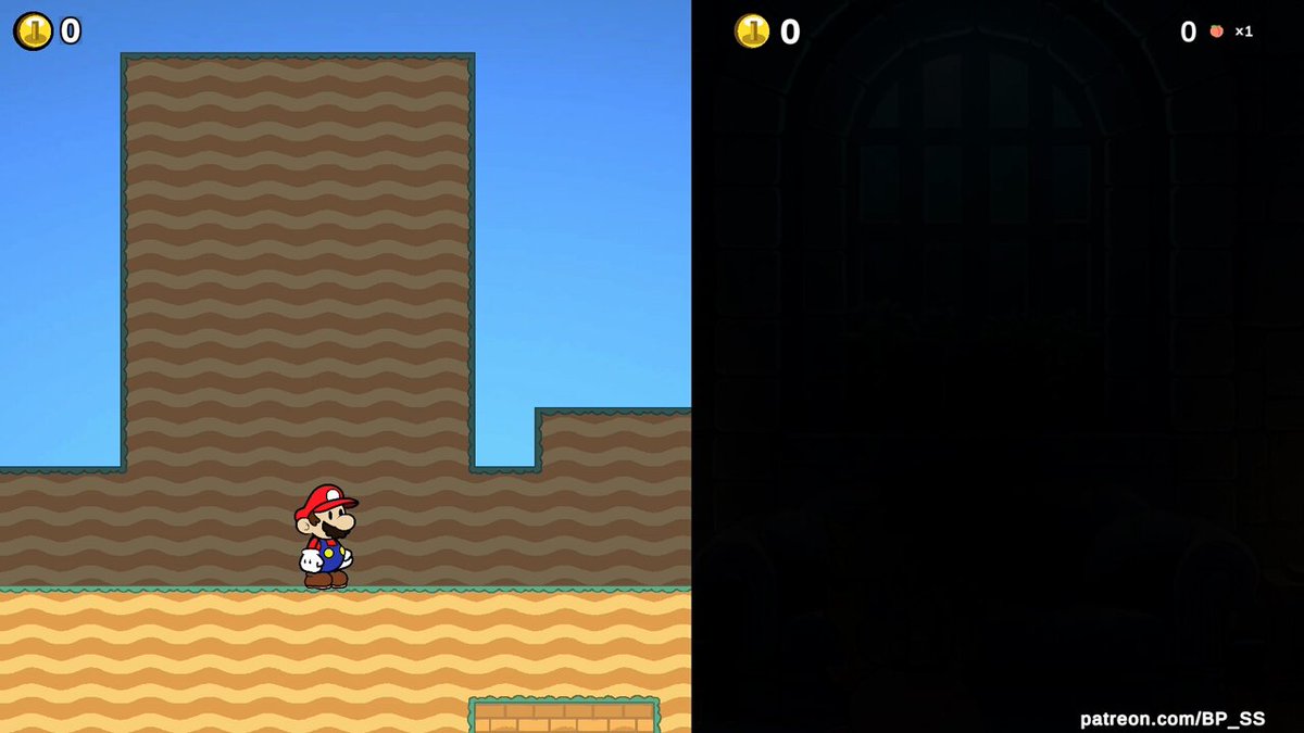 Mario doesn't make it in time. #Eroge Name: Paper Peach’s Letter.