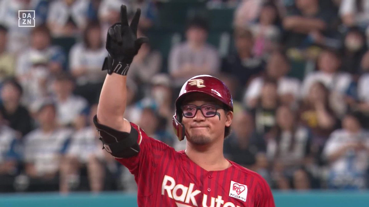 勝負強さを見せつける YG安田 この日2度目の勝ち越し打 ⚾️日本ハム×楽天 #RakutenEagles #だったらDAZN