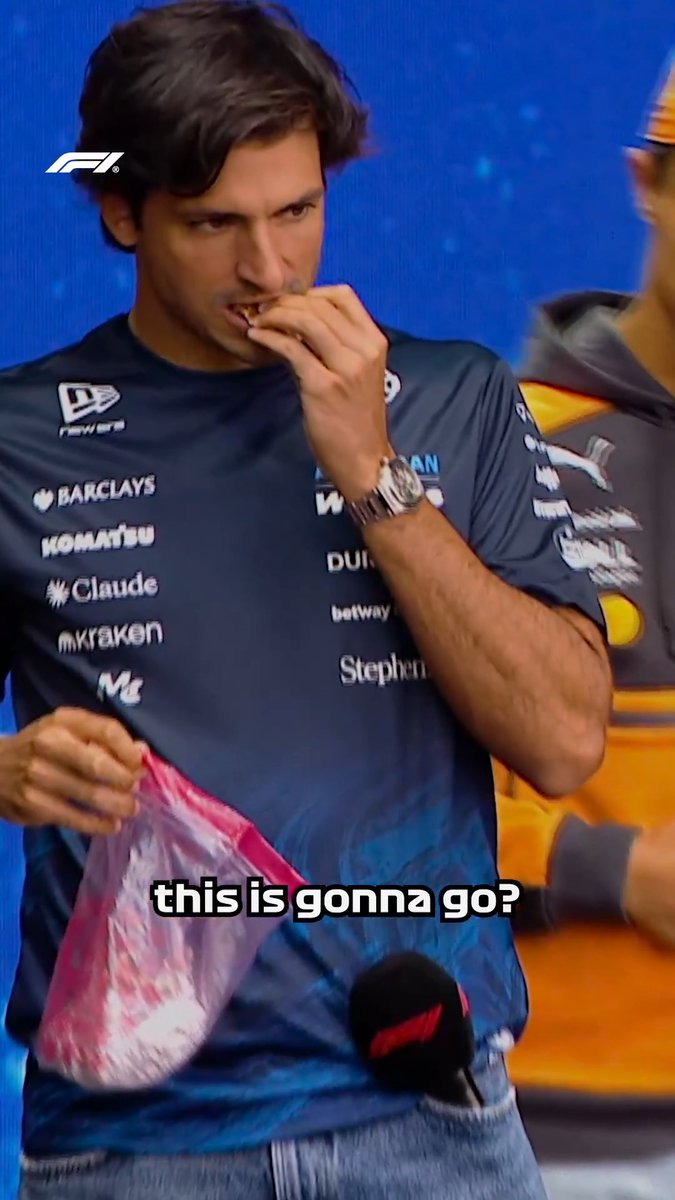 We think Carlos liked the pancakes! 😋 #F1 #HungarianGP Atlassian Williams F1 Team