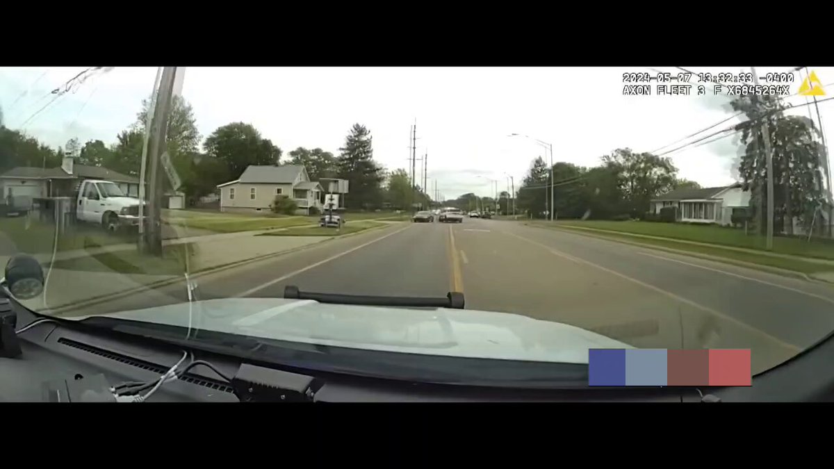 Wild Dashcam Video Shows Columbus Police Chase With 2 Teens in Stolen Hyundai