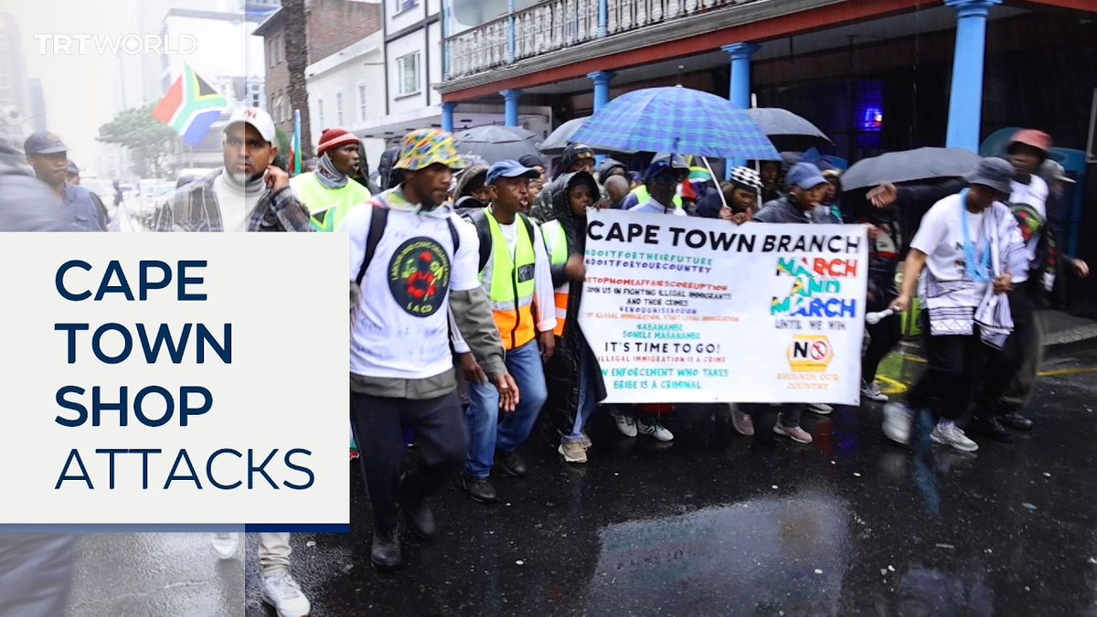 Police in Cape Town are investigating the killing of an Ethiopian shop owner and attacks on two foreign-owned businesses, as concerns grow over alleged gang extortion targeting small shops