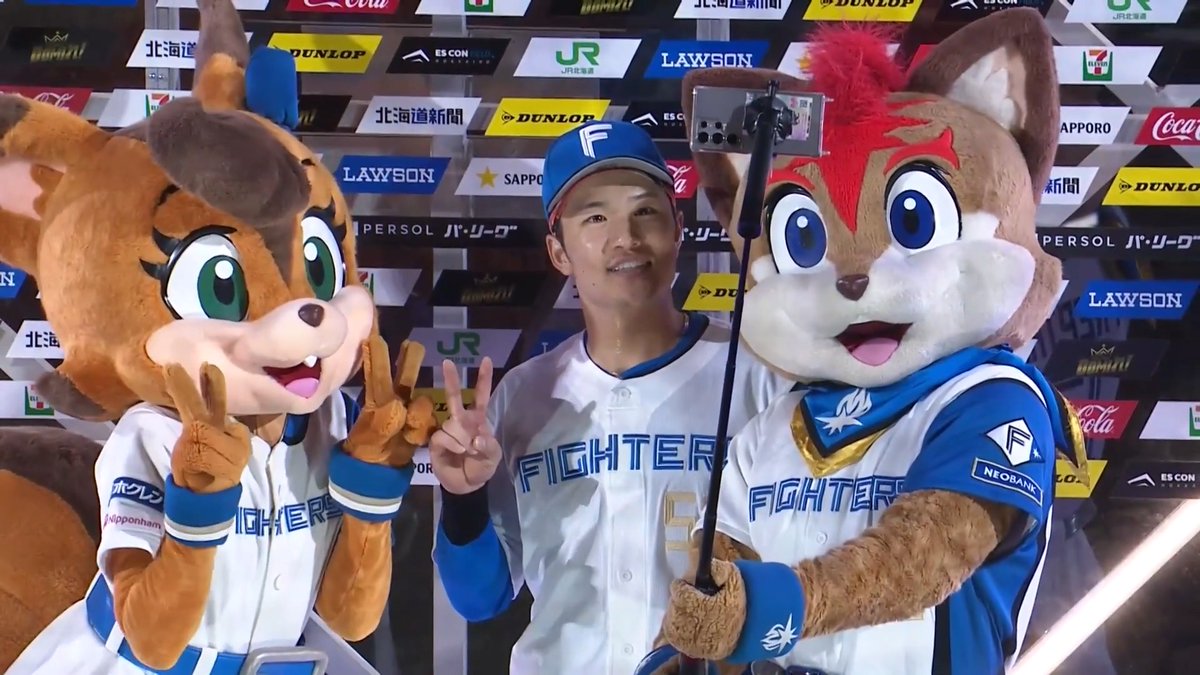 ／ 7/25 ヒーローインタビュー⚾️ ＼ 北海道日本ハム 奈良間大己 選手✨ 👇スマホ・テレビで試合観戦！