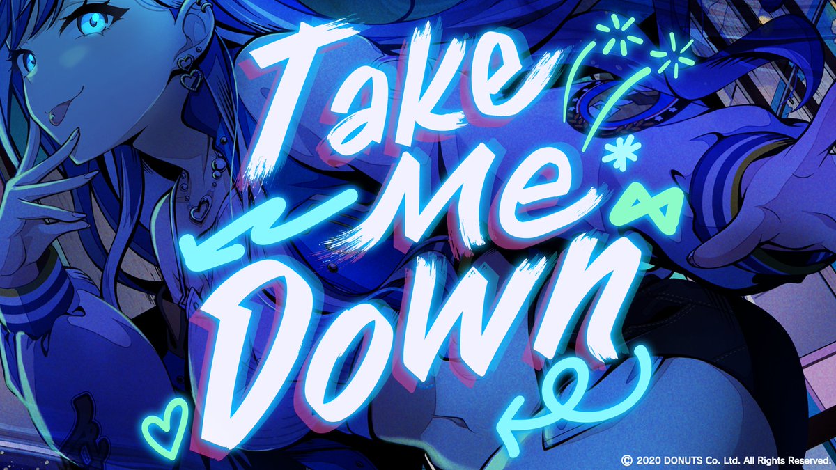 ✶┈┈┈┈┈┈┈┈┈┈┈┈┈┈┈┈┈┈┈┈✶ 『Take Me Down』Official Lyric Video ✶┈┈┈┈┈┈┈┈┈┈┈┈┈┈┈┈┈┈┈┈✶ 本日の #エゴエグリボーン で披露した #EGOEGG 楽曲のリリックビデオを公開!🎉 ご視聴はこちら! 🎬 #D4DJ
