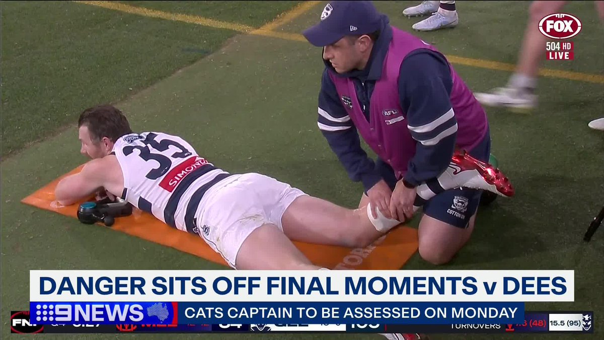 There's been a major boost for Collingwood ahead of next week's blockbuster clash with Geelong, with Brayden Maynard cleared of serious injury. #9News Trent Kniese