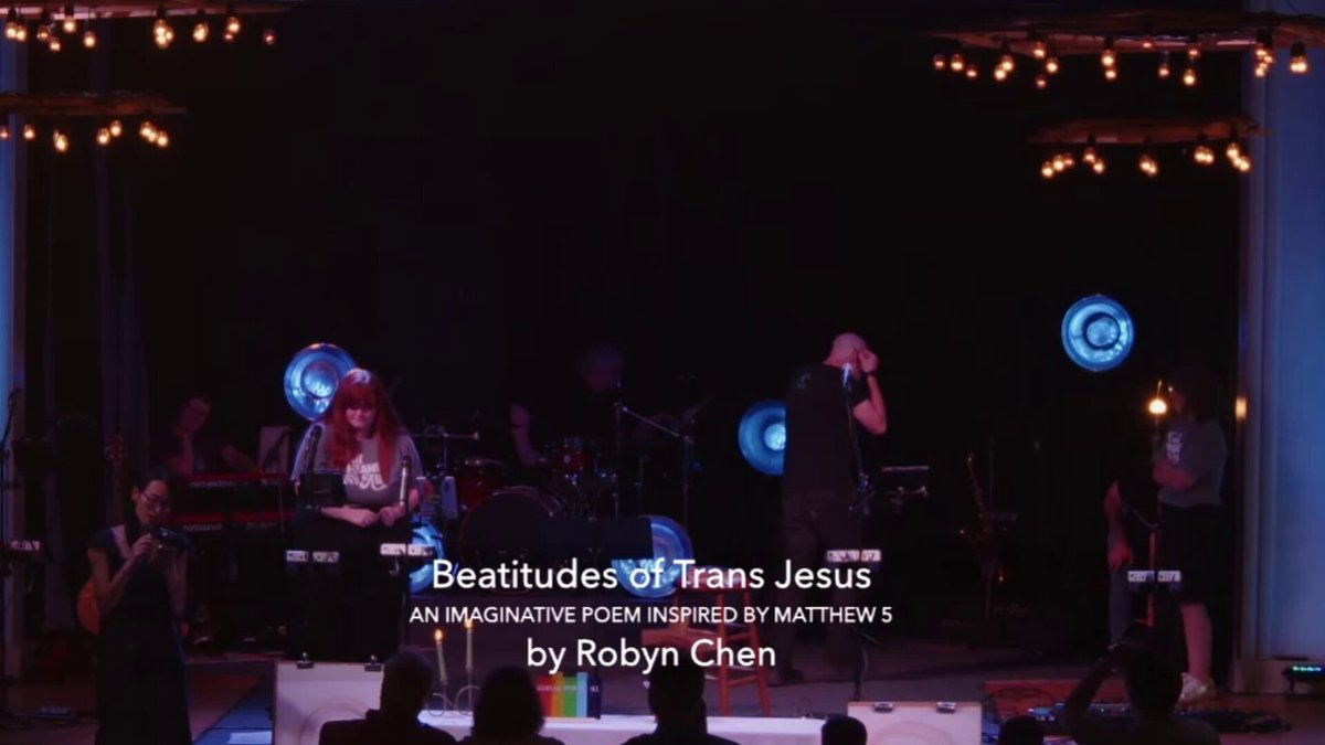 Methodist church in TX wins the award for most cursed and blasphemous rendition of the sermon on the mount: "Blessed is the sex worker, for grace and beauty belong to her. Blessed are the bisexuals...Blessed are you who march in the streets, for by your stripes we are healed."