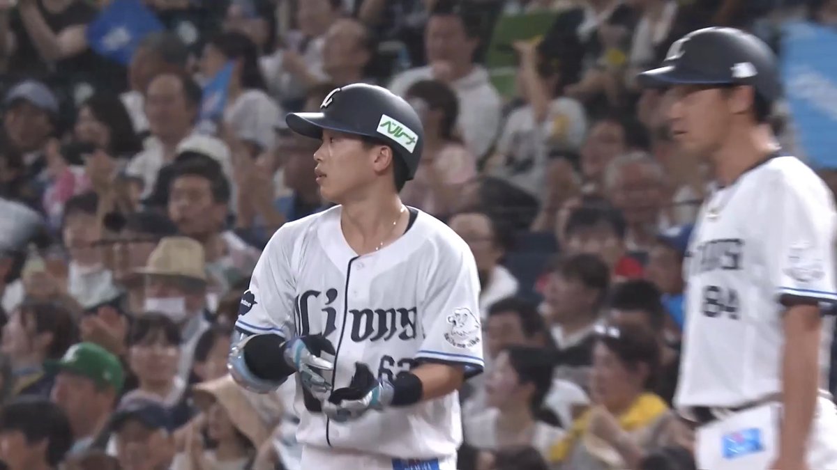#滝澤夏央 選手も適時打で続く！ チャンスを逃さず、しっかりとものにします！ #seibulions #打破 #圧倒的至近距離 #バザールコラボシリーズ