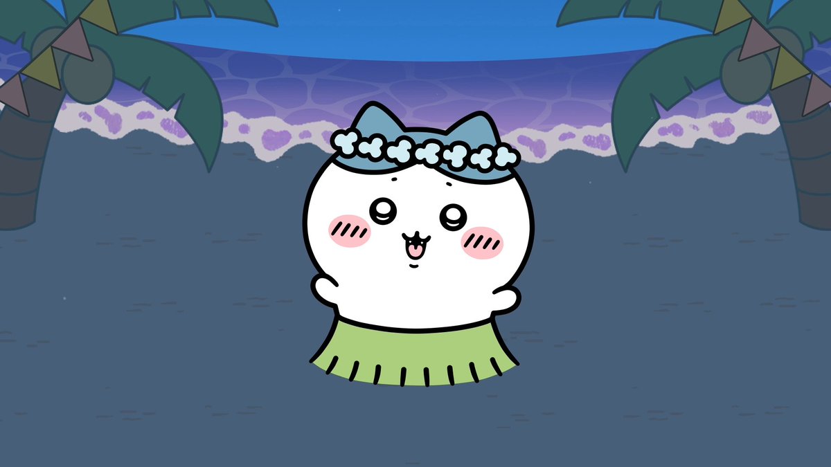 ╭━━━━━━━━━━━╮ 🏝️人魚の島衣装🏝️ ハチワレ ╰━━━━━━━━━━━╯ ハチワレの人魚の島衣装をご紹介✨ ログインした方全員がゲットできる！ 一緒に討伐に出かけよう🌟 #ちいぽけ #ちいかわぽけっと #ちいぽけ人魚の島