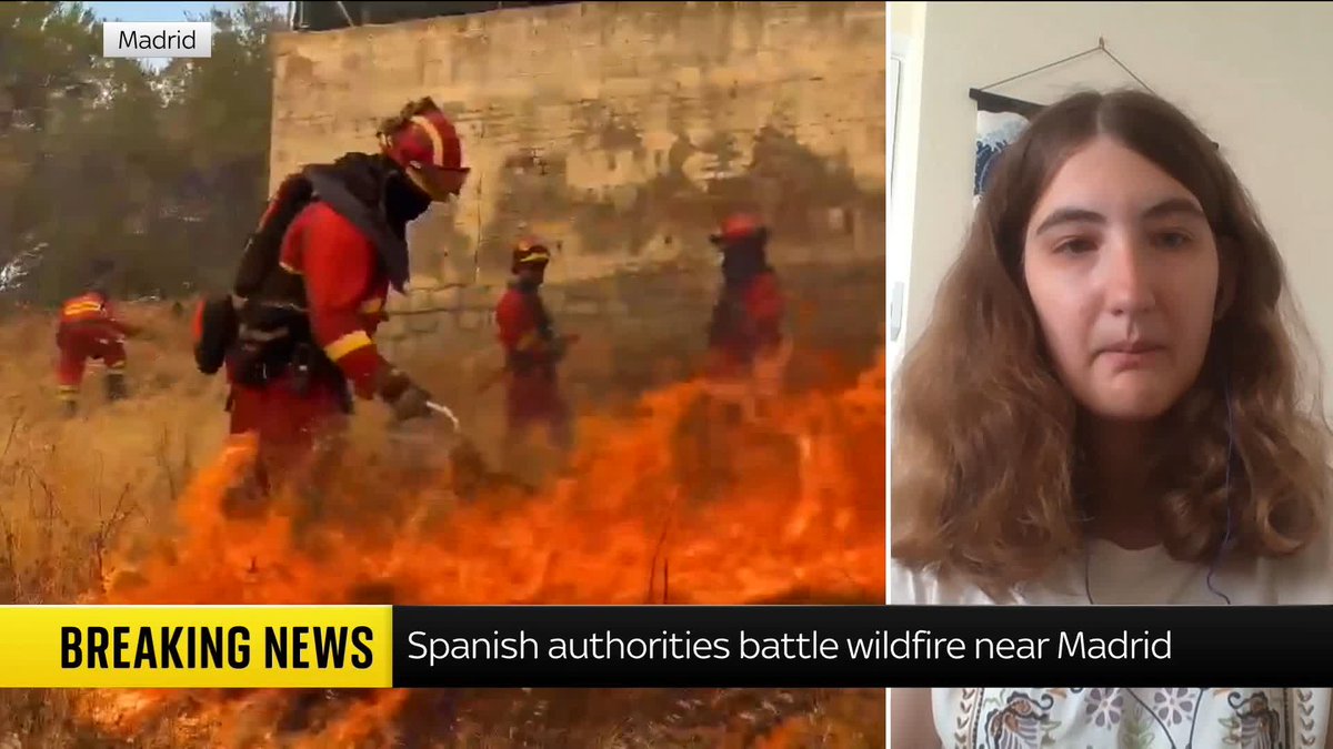 Wildfires are ravaging southern Europe, which officials have described as "unprecedented". Meteorologist Chloe Brimicombe says more of these summers are likely to occur in the future due to climate change. 📺 Sky 501 and YouTube