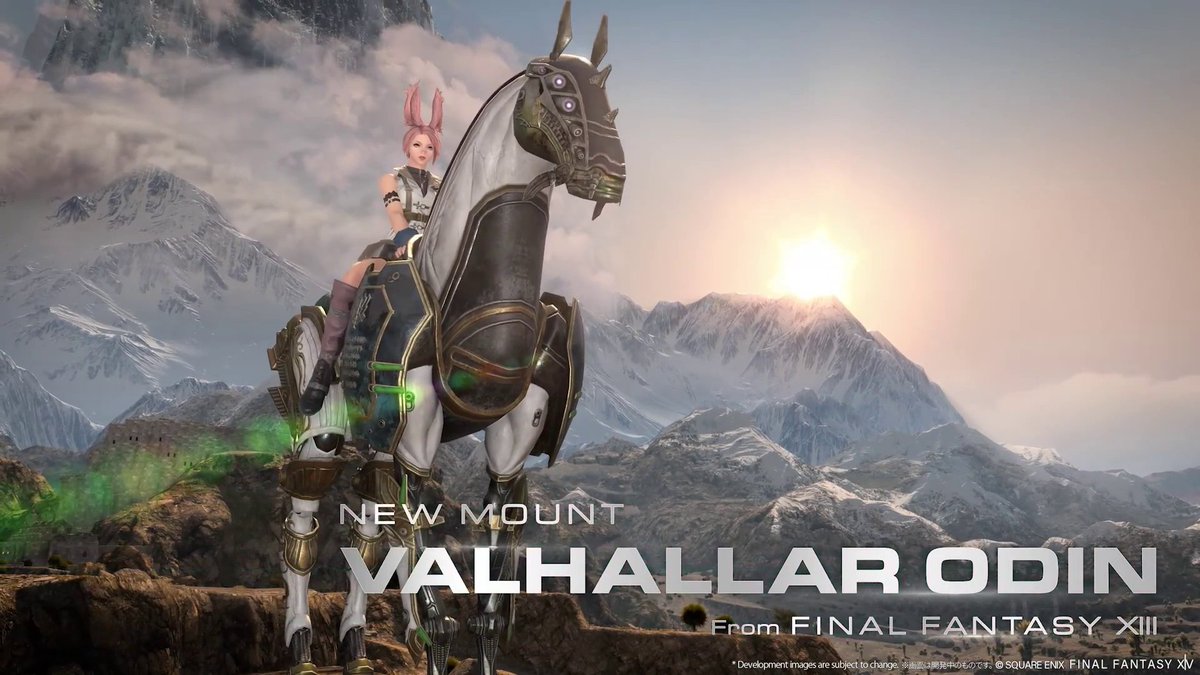 Devenez le cavalier de la rose grâce à la monture de la Collector's Edition : Odin du Valhalla ! 🌹