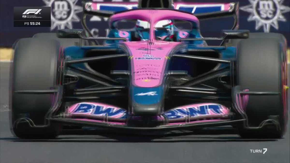 FRANCO QUIERE RECUPERAR EL TIEMPO PERDIDO: Colapinto salió primero en la FP3 y marcó un tiempo de 1:22.464. 📺 #HungarianGP | Toda la temporada de #F1 por #DisneyPlus Plan Premium