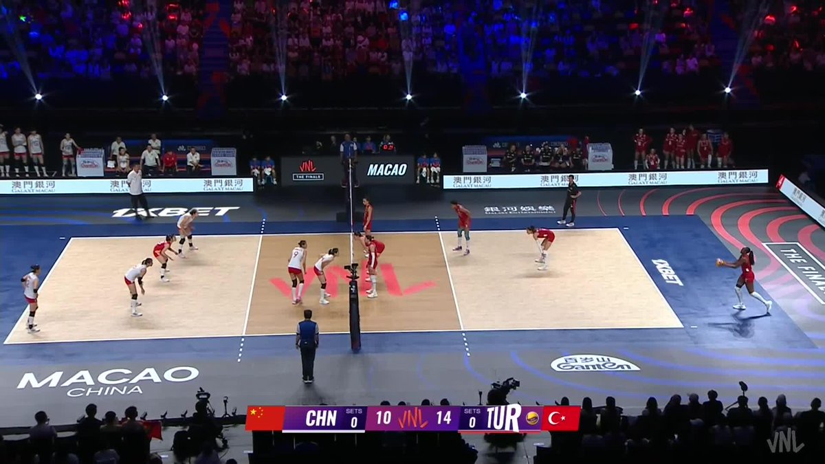 #VNL2026 INCREDIBLE RALLIES EARLY ON! 🇨🇳🆚🇹🇷 Neither side is letting the ball hit the floor! 📺 Watch LIVE on VBTV: 🏐 #BePartOfTheGame #Volleyball