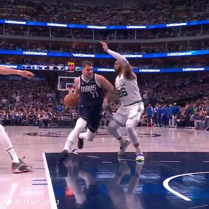 We didn’t forget Xavier Tillman clamping Luka and Kyrie while dropping threes in game 3 of the NBA Finals 💀 X Factor