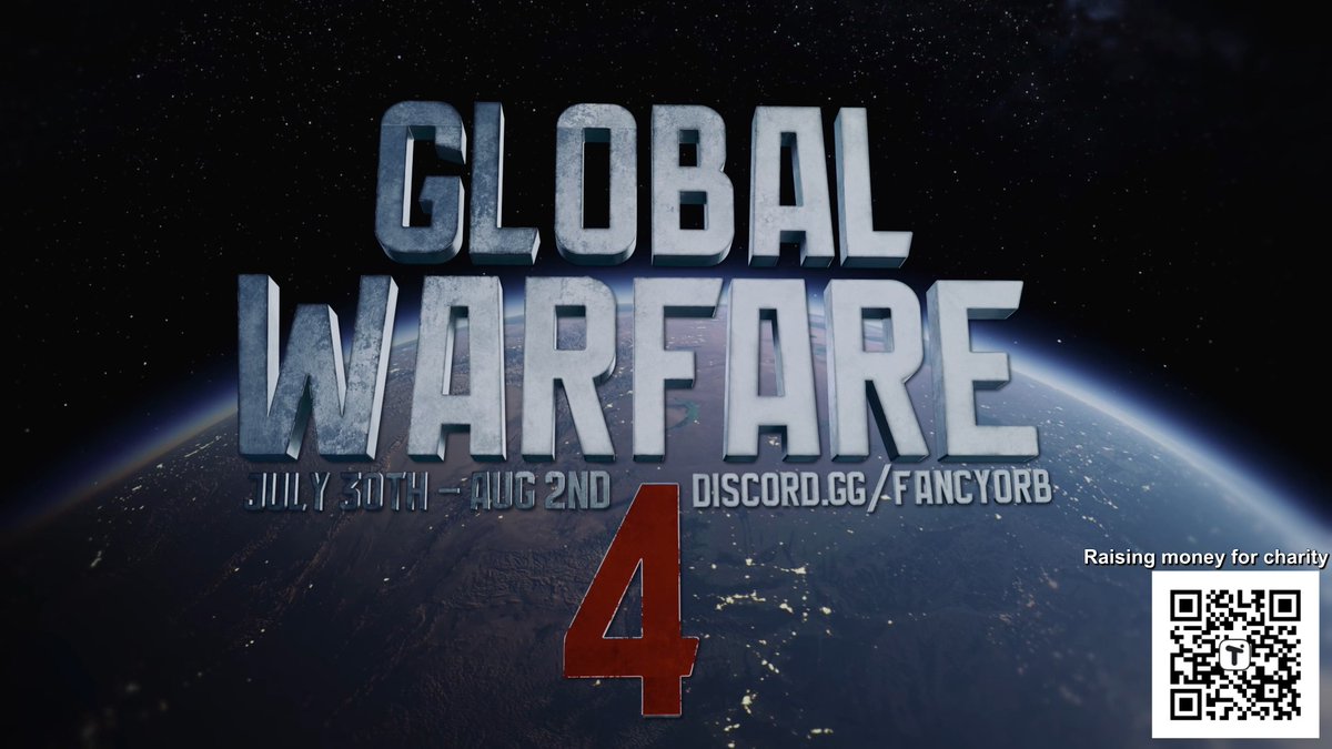 Check out FancyOrb's trailer for the upcoming Global Warfare event! 🌏☢️💥 Running from 30th July - 2nd August! All your favourite Rust creators from around the world in a head-to-head PvP event.