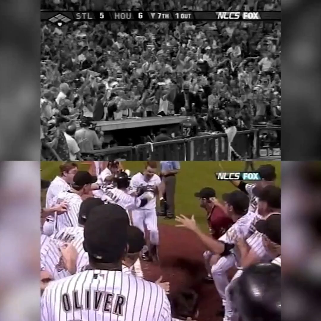 2026 Hall of Fame inductees Carlos Beltrán and Jeff Kent were teammates for half a season in 2004. They combined for 7 HR and 12 RBI in the NLCS, coming within one win of sending the Astros to their first World Series.
