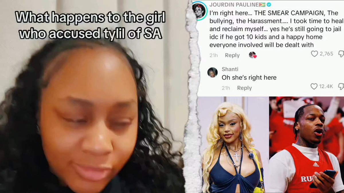 The woman who accused Tylil of SA resurfaced after months of silence, responding to a post asking 'where did she disappear?'👀 "Im right here...He's still going to jail and everyone involved will be dealt with."😳