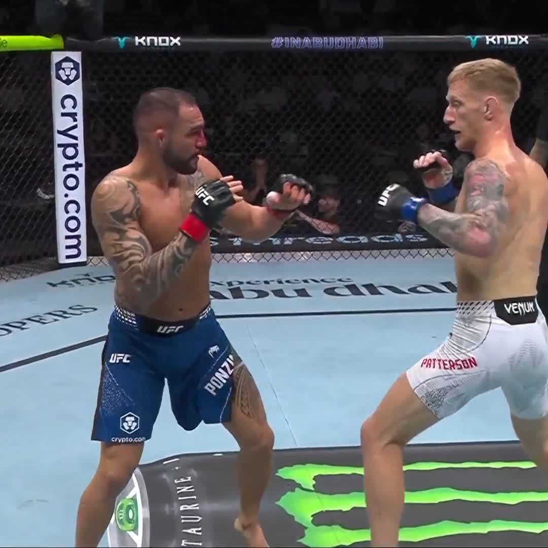 Santiago Ponzinibbio deja el corazón en el octágono 🇦🇷 Pero poder de Patterson lo manda a la lona y termina la pelea ‼️ #UFCAbuDhabi | #InAbuDhabi | Abu Dhabi Calendar | Visit Abu Dhabi