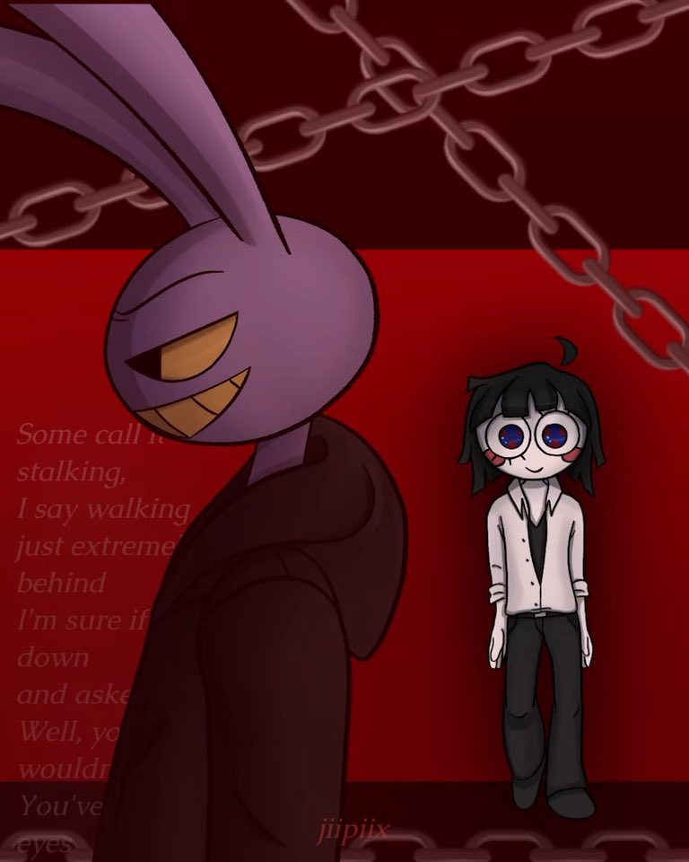 UNHEALTHY OBSESSION x eat your heart out 🥩🔪🩸thank you for 1k! #tadc #funnybunny