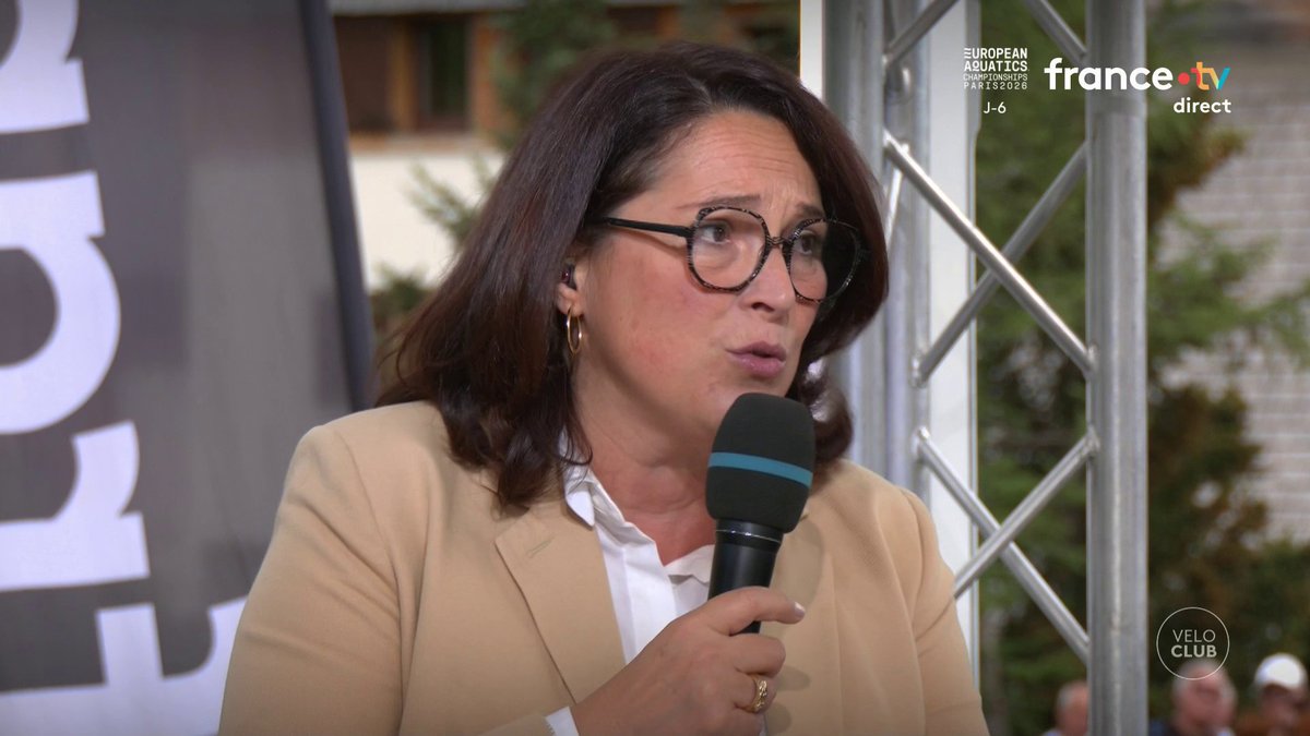 🚴‍♂️ #TDF2026 | Marina Ferrari, la ministre des Sports, de la Jeunesse et de la Vie Associative, est l'invitée de Vélo Club ! 📺 Suivez le direct :