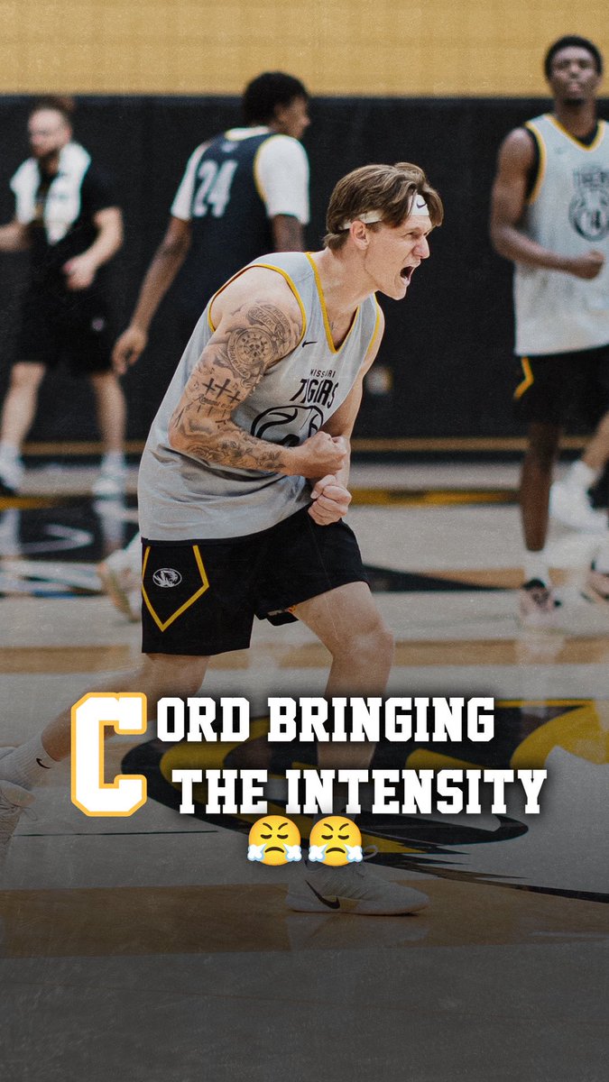 Cord with the 3️⃣ and enthusiasm 🗣️ #MIZ 🐯