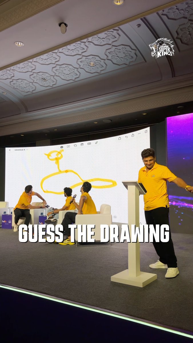 🚁 - No more clues needed 😎 #WhistlePodu #Yellove
