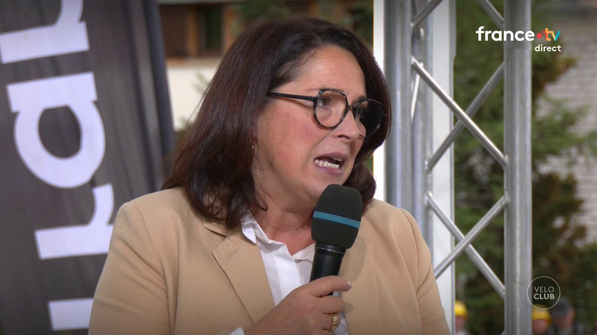 🔴 🗣 "Nous avons besoin de mobiliser les forces de sécurité intérieur", a justifié la ministre des Sports Marina Ferrari, après le raccourcissement de la dernière étape du Tour de France pour permettre un renforcement des effectifs dédiés à la lutte contre les incendies. #France2