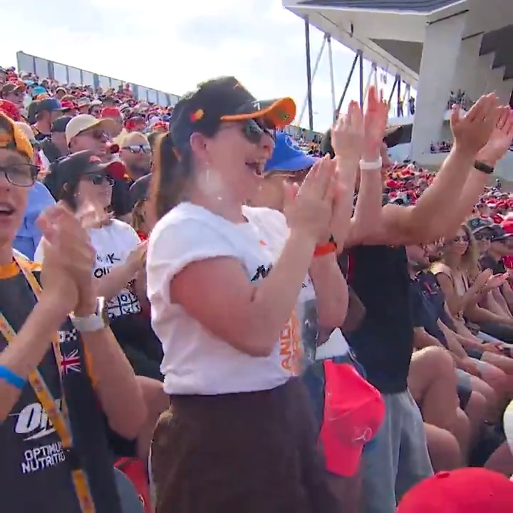 The reaction from this Lando fan ๐ #F1 #HungarianGP