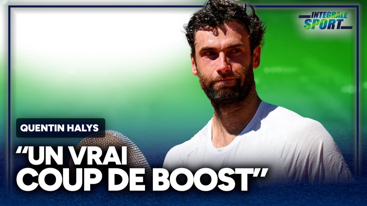 🇫🇷🎾 Quentin Halys sur RMC après son premier titre ATP : "Ça donne pas mal d'ambition."