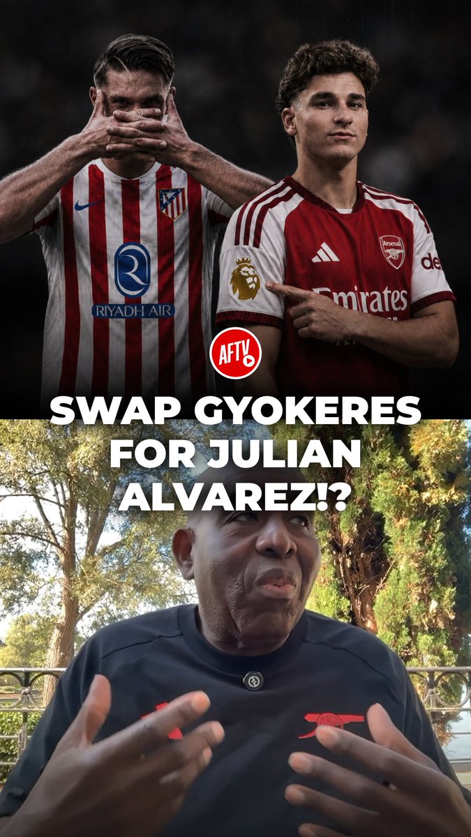 Alvarez-Gyökeres swap deal, would you take it? 👀🔴 #TransferDaily