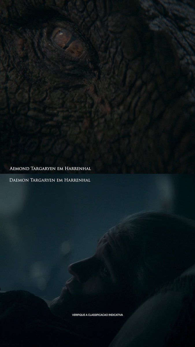 Apenas aceitem, Harrenhal bota todos os Targaryen, mesmo os cheios de pose, pra dormir de luz acesa. 👻 #ACasadoDragão