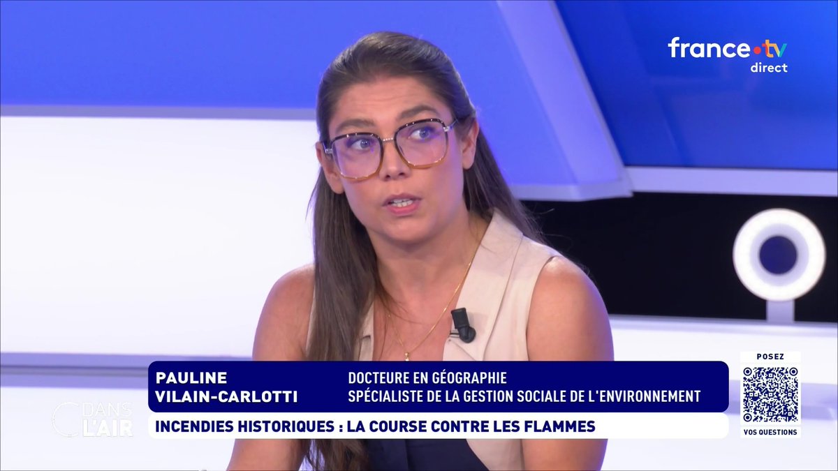 "Cette situation exceptionnelle va devenir la future norme. C'est peut-être l'été le plus frais qu'on va connaître dans les décennies qui arrivent. On ne pourra plus tout résoudre par de la gestion à l'instant T, il faut passer à l'aménagement des territoires." P. Vilain-Carlotti