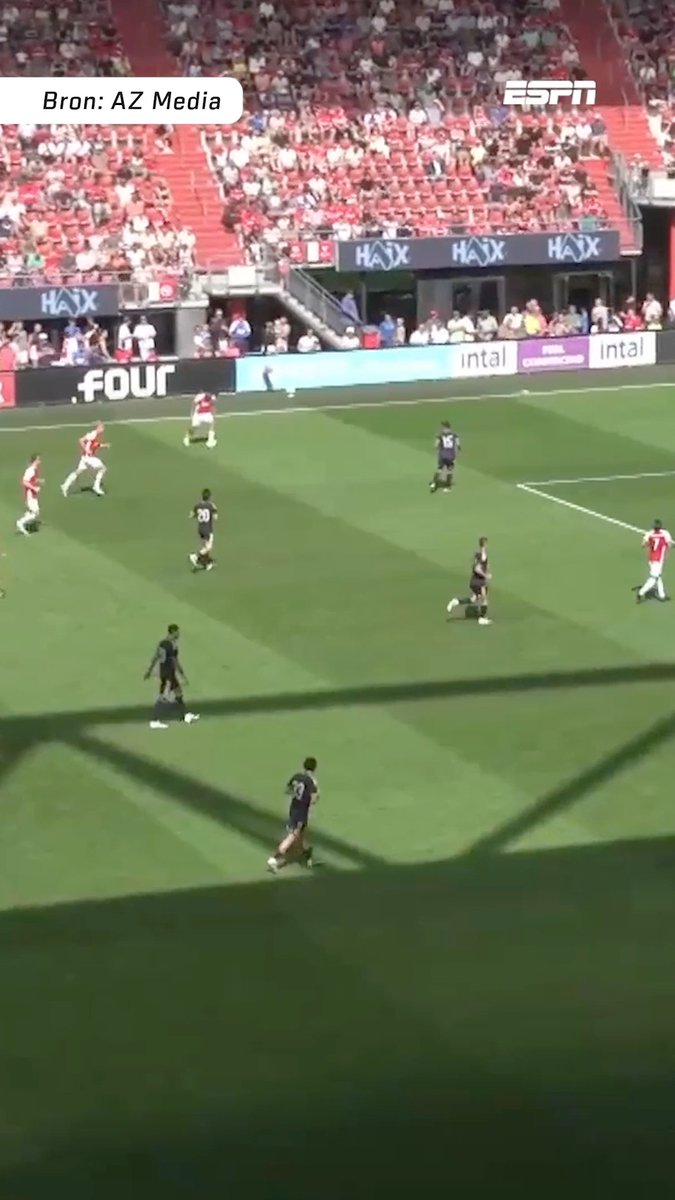 Tweede bal in het veld ⚽⚽ → snel denkwerk van Weslley Patati 🧠