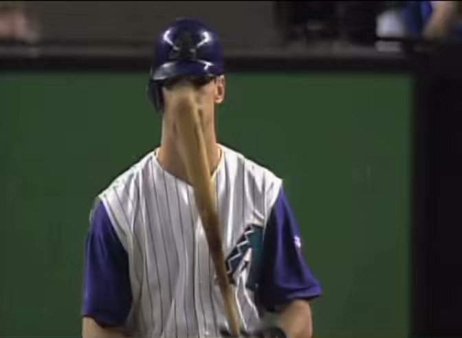 Luis Gonzalez’s walk off single in the 2001 World Series against Mariano Rivera 💔