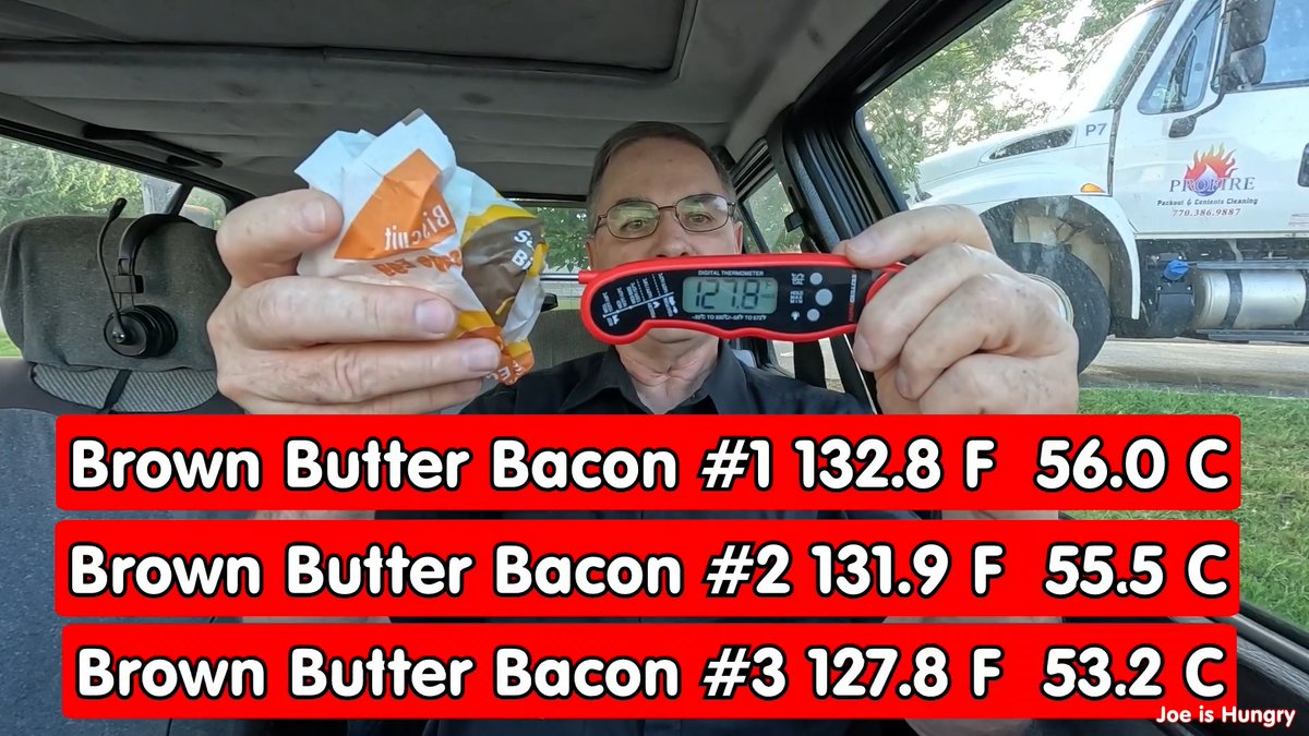 Full review of McDonald's NEW Honey Brown Butter Bacon, Egg &amp; Cheese Biscuit with temp test, weight verification, price per ounce, deconstruct, and final score. Watch now.