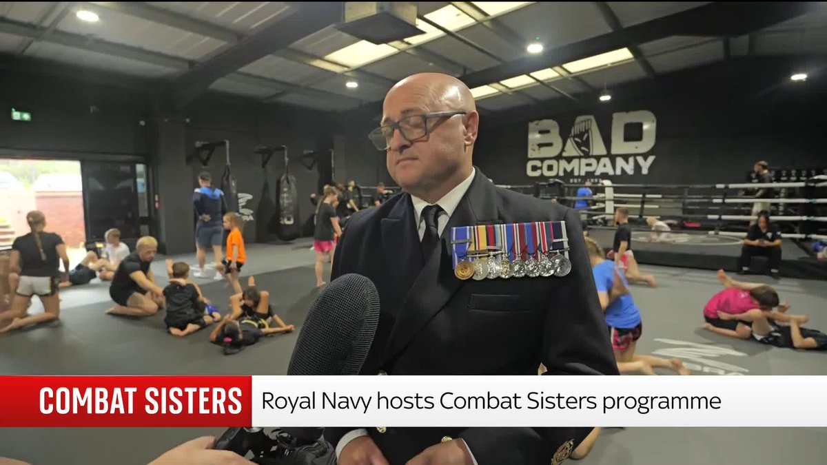 Against a backdrop of rising youth violence, the Royal Navy is giving young girls access to combat sports as an alternative to gang culture. Sky's Charlotte Leeming spoke to some of the girls involved More ➡️ 📺 Sky 501 and YouTube