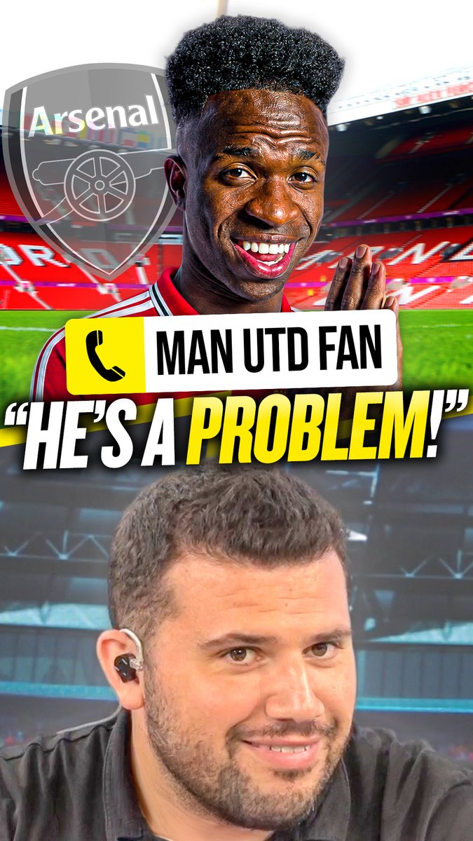 🇧🇷 "He's a problem!" 😡 "His attitude stinks!" This Manchester United fan isn't a fan of Vini Jr!