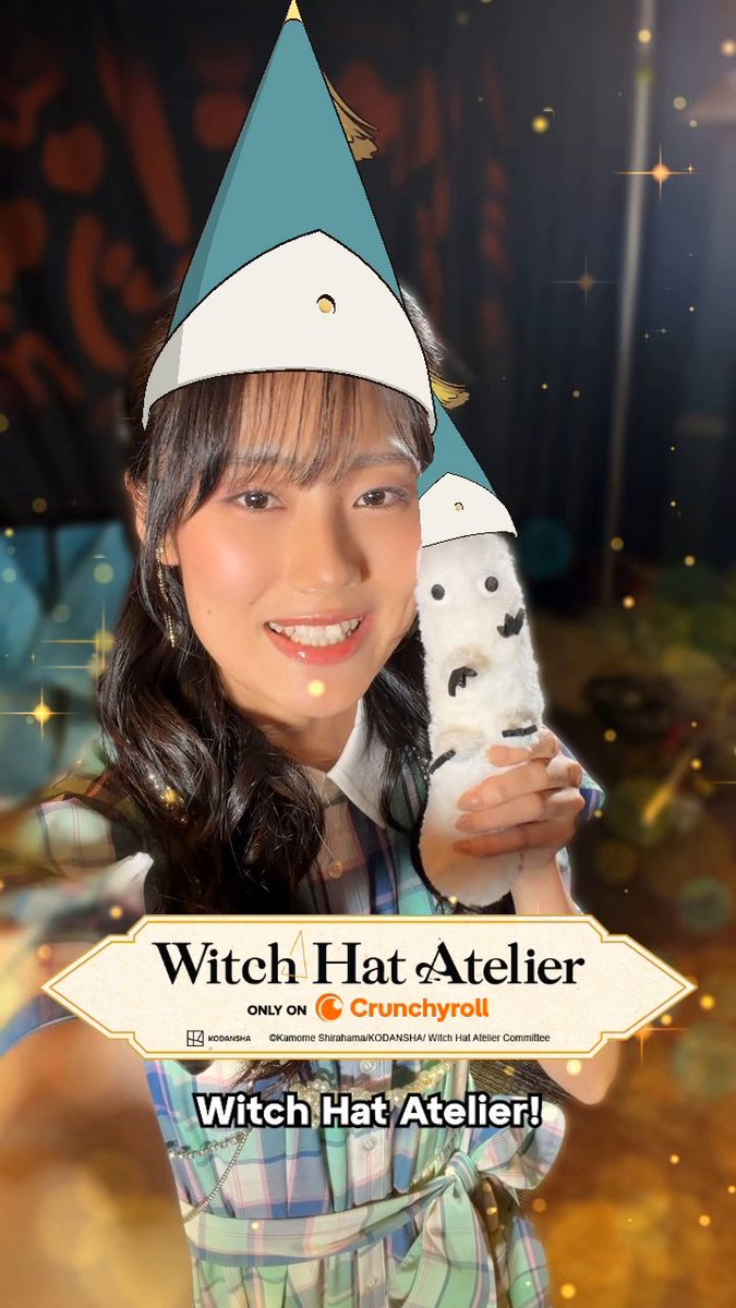 Rena Motomura, the Japanese voice of Coco in Witch Hat Atelier, tried out some real magic with us at Anime Expo! ✨