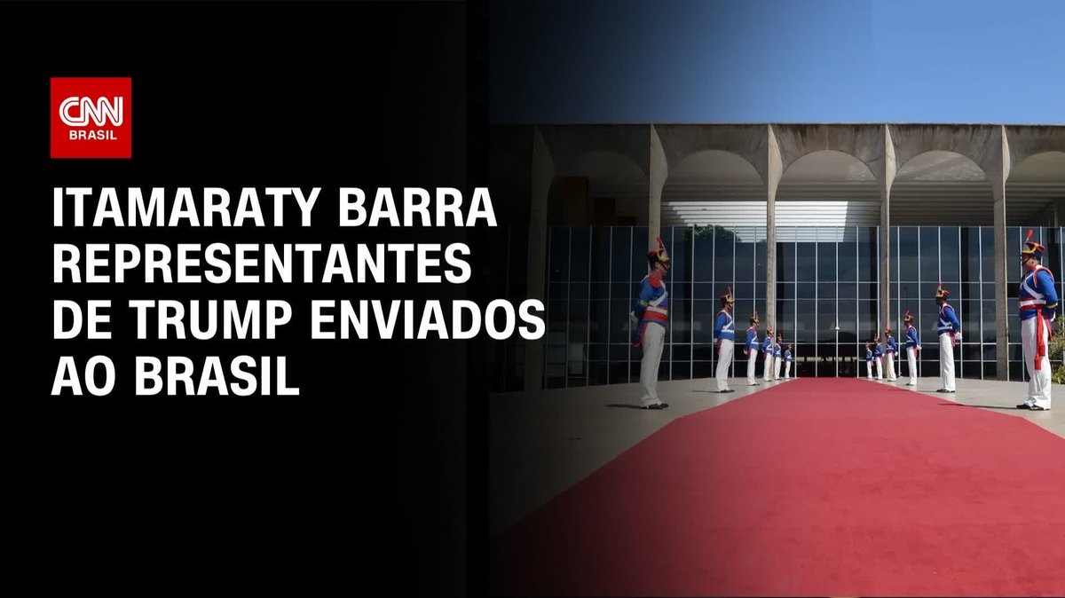 Itamaraty nega vistos e barra "missão eleitoral" do governo Trump no Brasil; assista #BOLETIMCNNBRASIL
