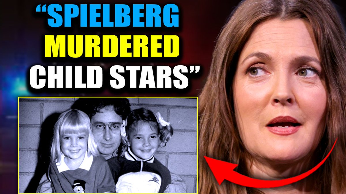 Drew Barrymore Releases Proof 'Evil Pedophile' Steven Spielberg Murdered Heather O'Rourke Steven Spielberg is sweating like a pig on a spit. He thought he buried his secrets with his victims. But Drew Barrymore lived. And now she's telling everything. In a bombshell conversation with Alicia Silverstone, Drew says Spielberg has been hiding in plain sight for fifty years, right behind the camera, smiling for the press.