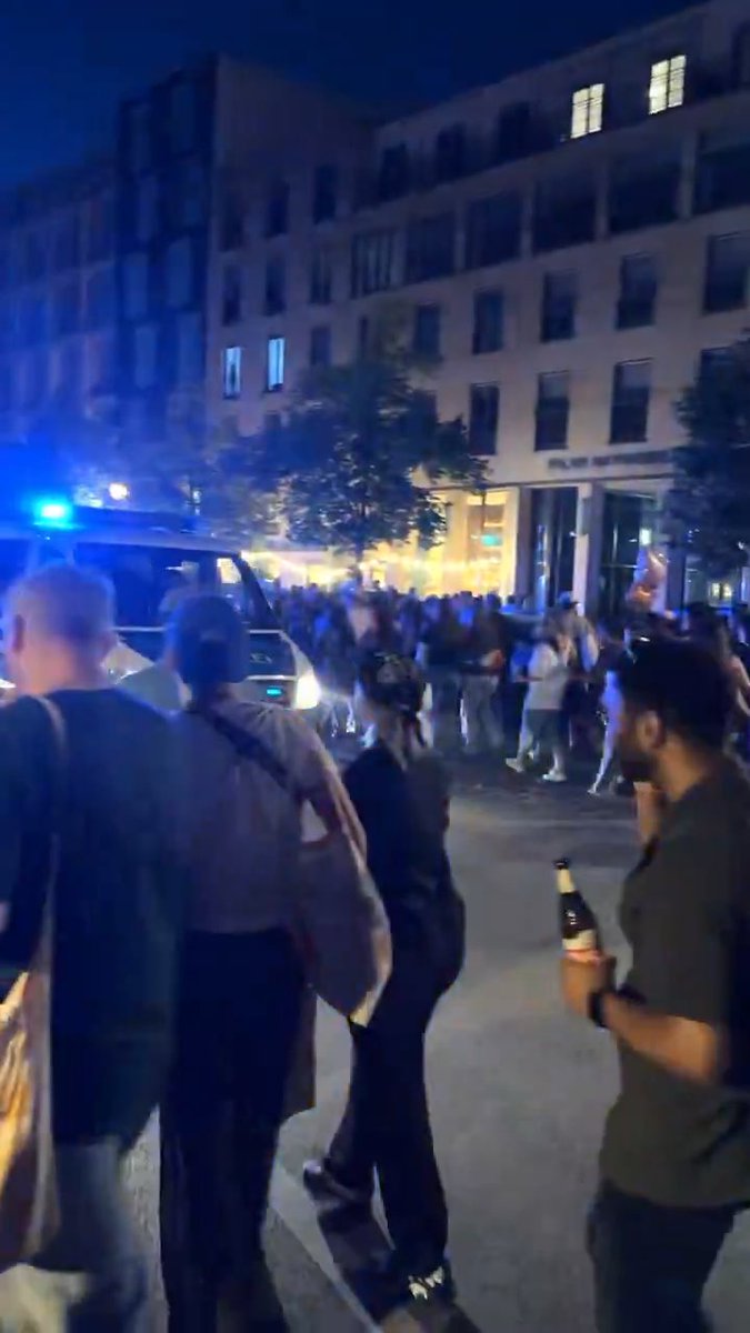 #BREAKING: Car plows into Pride parade in Berlin, Germany.