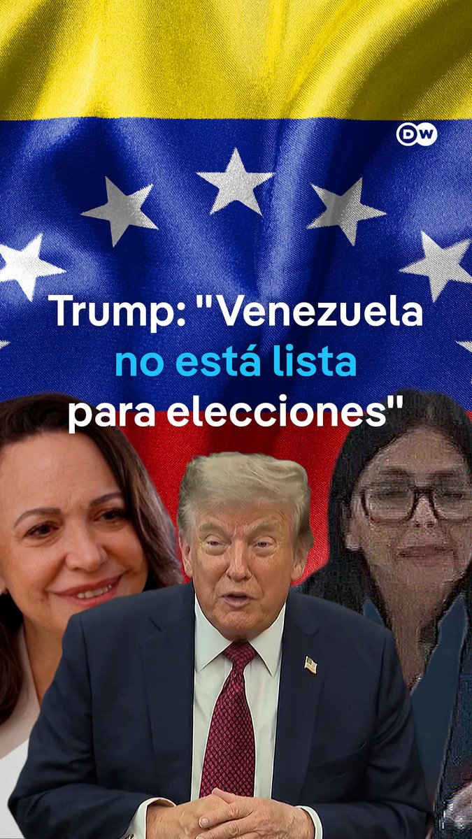 Trump dice que Venezuela "no está lista" para celebrar elecciones Trump afirmó que Venezuela aún no está lista para elecciones, pero elogió el trabajo de la presidenta encargada, Delcy Rodríguez. Mientras el país intenta recuperarse de los terremotos de junio, la oposición —liderada por María Corina Machado— insiste en que no habrá transición legítima sin comicios libres. El secretario de Estado, Marco Rubio, reconoció que Machado podría tener un rol clave en la reconciliación nacional.