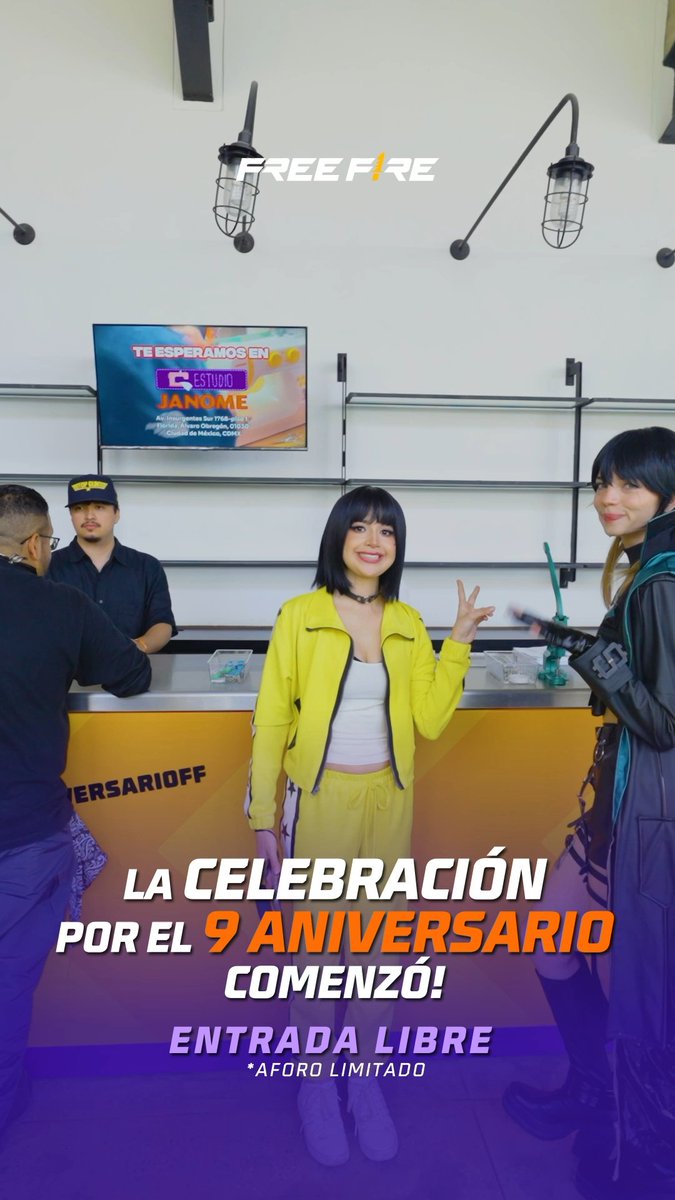 🎉 ¡Bienvenidos al Festival Booyah! Aún puedes venir a celebrar el #9AniversarioFF. ✨ 🗓️ 25 y 26 de julio en Auditorio BB. ¿Cuál será la primera parada que visitarás? *Entrada libre, aforo limitado.