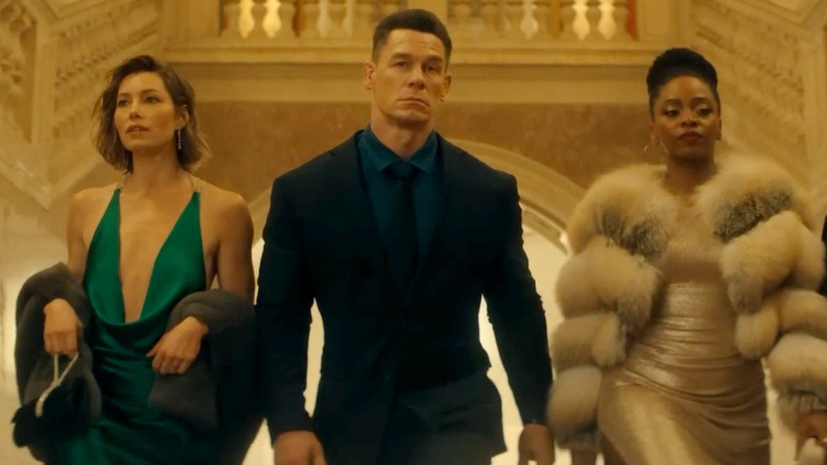 John Cena and Jessica Biel star in first trailer for Matchbox The Movie. Streaming October 9 on Apple TV.