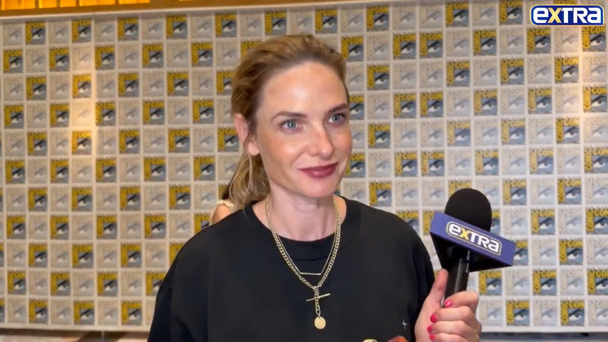 Rebecca Ferguson talks Juliette's challenges in #Silo Season 3, plus her part in #Dune3: "I've got one scene." #SDCC #SDCC2026 #ComicCon