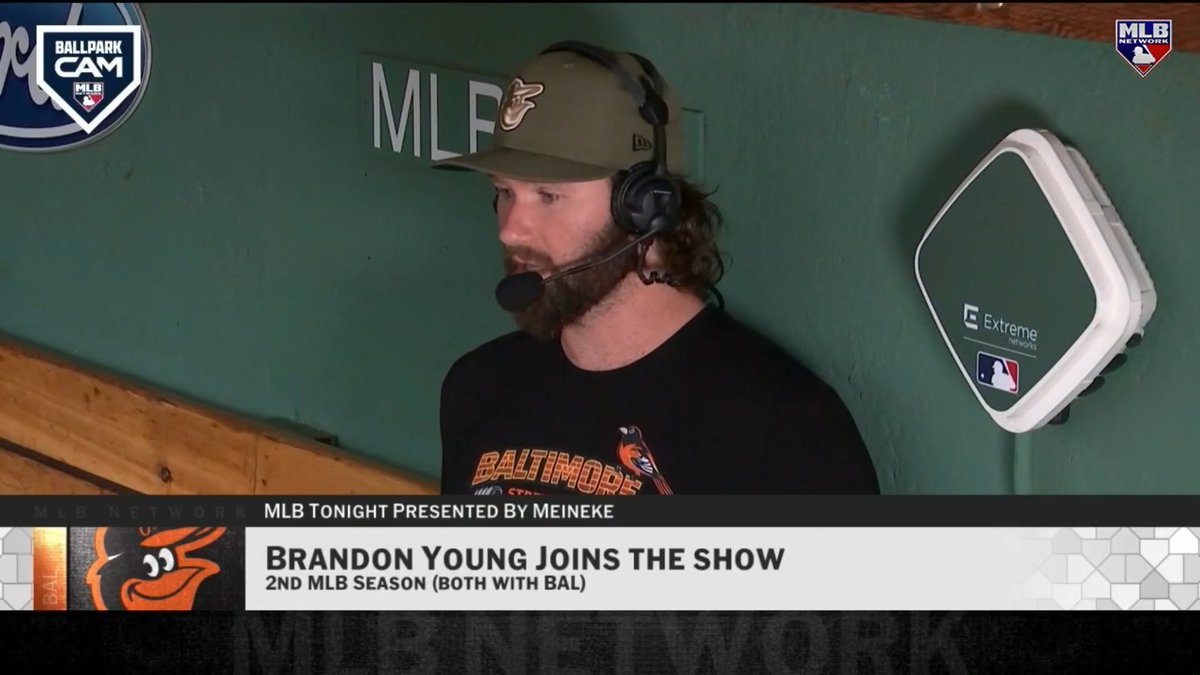 "It's been a long road and a long journey, but that's the most beautiful part about this..." Baltimore Orioles standout Brandon Young shares advice for players struggling with injuries, as someone with two Tommy John surgeries under his belt. #MLBTonight