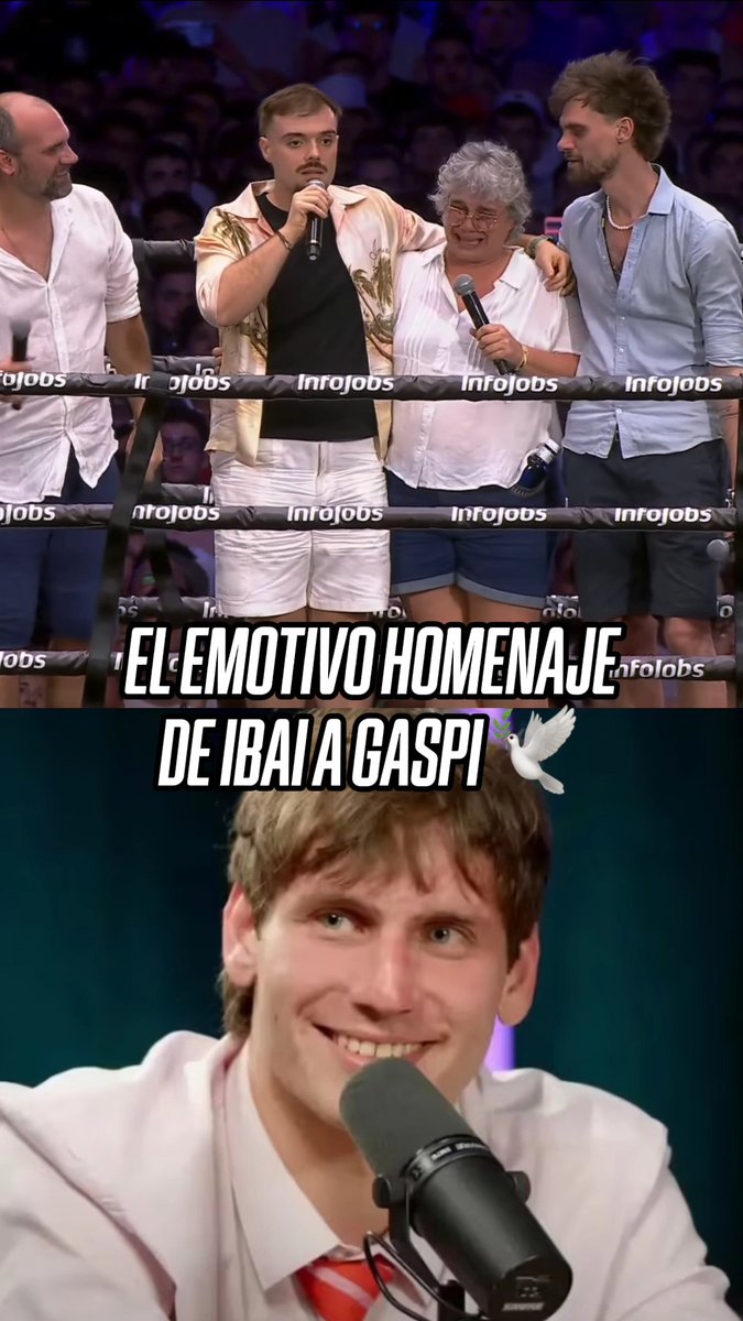 ¡QUÉ MOMENTO! 🥺 🕊️ Así fue el gran gesto de Ibai Llanos con la familia de Gaspi, el influencer argentino que falleció hace unos meses en un accidente de helicóptero. Recordemos que participó en la edición pasada de La Velada del Año. 🙏 📹 YT Ibai Llanos